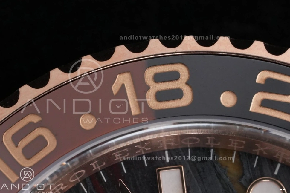 Sh3285 Tiger RG Oyster 126715 Master Iron GMT Edition ARF Bracelet CHNR on Dial Best II 0522